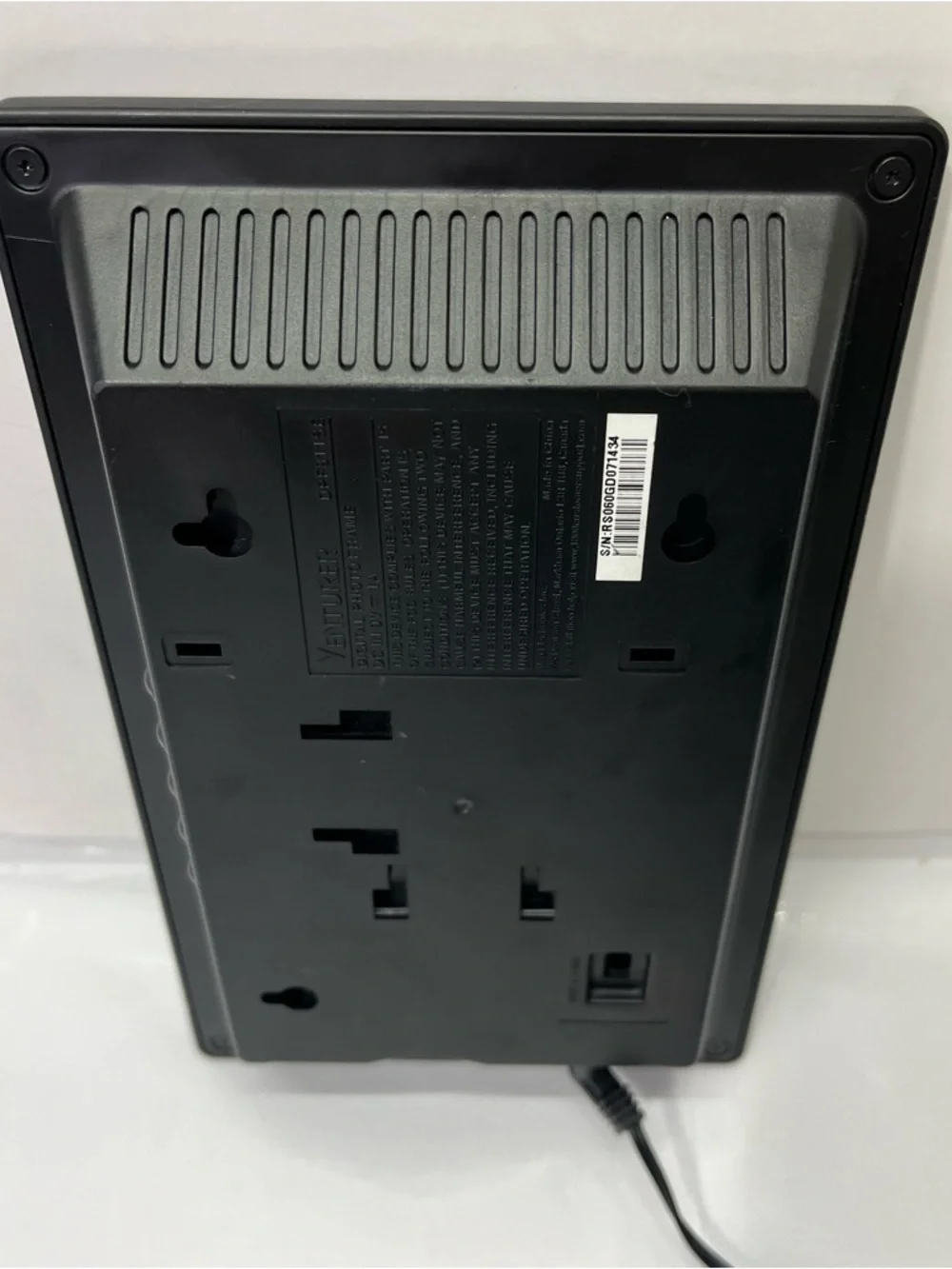 Venture DPF811SE Auto Digital Photo Frame 9”